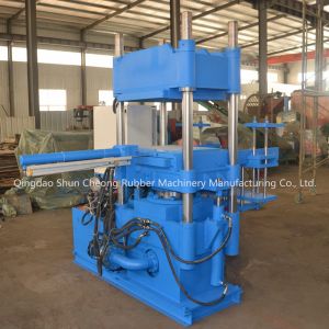 Hot Press Plate Rubber Vulcanizing Machine / Silicone Vulcanizer