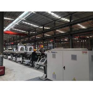 Preinsulated Pipe Making Machine For PU Spraying PE Film Wrapping 2-Step Method