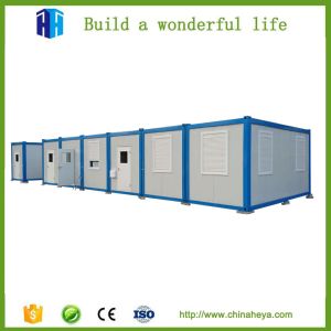 prefabricated flat pack container house prefab camping construction
