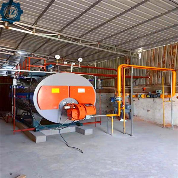 2ton/Hour, 2000kg/H, 150HP Horizontal Heavy Oil Gas Fired Steam Boiler for Cement Curing