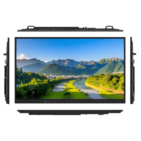 Interactive Whiteboard including HDMI USB and wireless casting for effortless device pairing