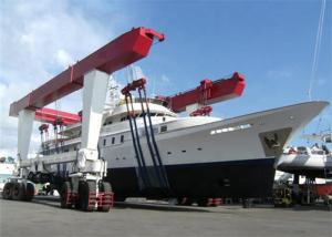 Wholesale 150t 180t Mobile Boat Lifting Crane Yacht Travel Lift Crane from china suppliers