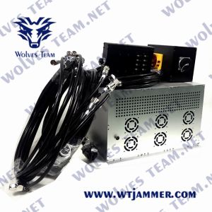 WT926706 6 Bands Vehicle Drone Jammer Anti Uav Car Jammer RF433MHz Jammer