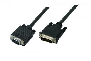 Wholesale DVI Male (24+1) to VGA Male converter Cable from china suppliers