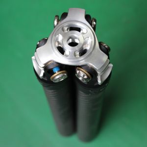 6061 Alloy Aluminium CNC Machining Parts Sandblasting Anodizing Silver Surface