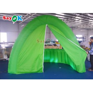 LED Lighting Inflatable Air Tent With Blower For Beer Drink Shop Party