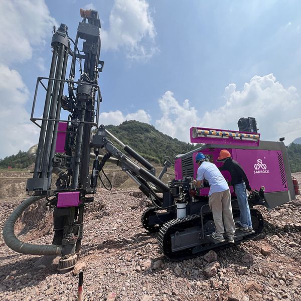 Mining Drilling Machine Integrated DTH Drilling Rig Equipment Hydraulic DTH Drilling Rig