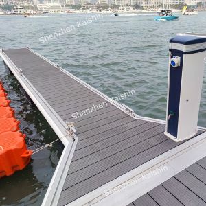 China Marine Aluminium Floating Pontoon Dock Commercial Platform Pier 6061 T6 on sale