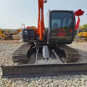 Used Mini Excavator Hitachi ZX70 Secondhand 7t Original Crawler Tracked Digger
