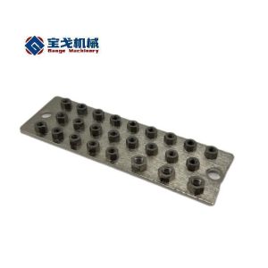 Energy Equipment Tin Plated Auto Battery Busbar with M4 Screws Customized