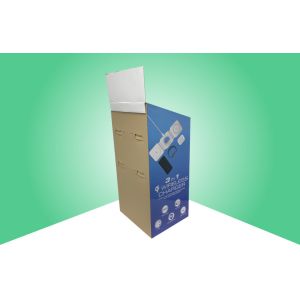Walmart Cardboard Display Stands Quarter Pallet Display For Selling Wireless
