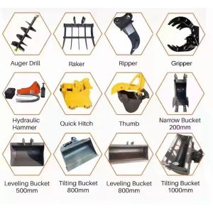 ZM25 2.5 ton mini Excavator Digging Hydraulic Small Micro Digger Machine Prices