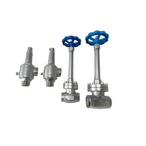 SS304 Cryogenic Hard Seal Safety Valve For LIN LOX LAR LNG Tank -196~80 ℃ High