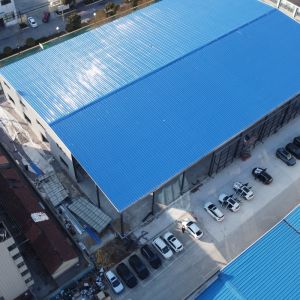 Prefab Steel Structure Warehouse with Q355 Steel and Custom Sizes
