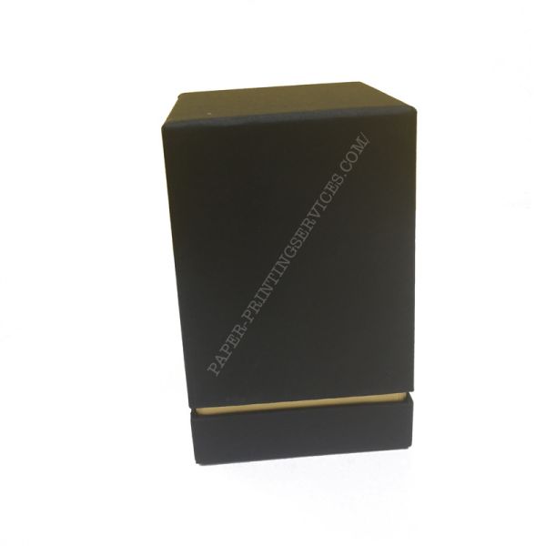 Square Carton Packing Box Custom Printed Logo Plain Small Soap / Perfume Bottle