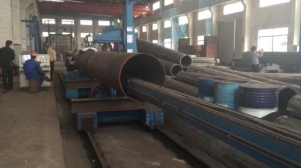 Quality 12m Length CNC Pipe Making Machine With Lincoln Welding Source for sale