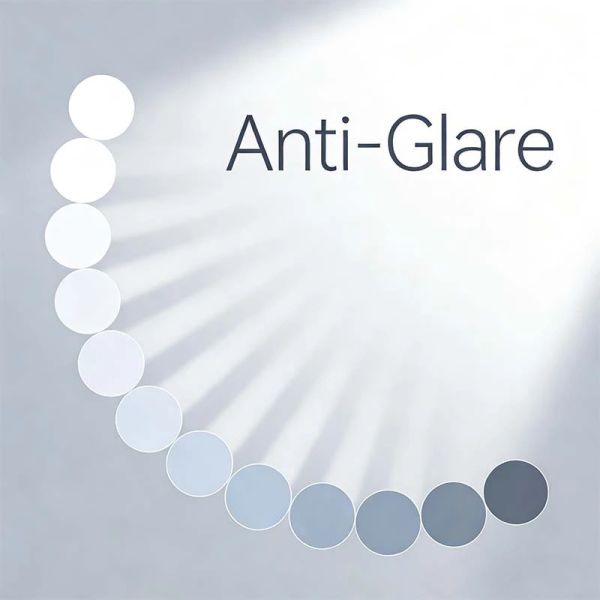 Qtenboard round digital signage Anti-Glare Display