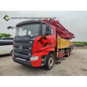 China In 2021 Sany SYM5350THB1E Chassis 49 M Concrete Pump Truck 5 Cylinders And 5 Masts on sale