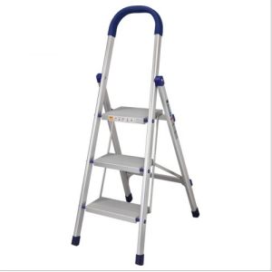 Wide Portable Step Ladder Industrial Ladders Custom Size Easy To Use Stable