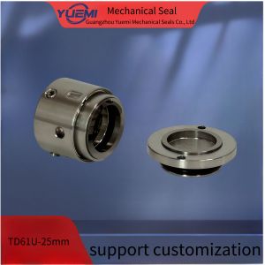 Rotor Pump Mechanical Seal For Syrup Pump / Food Factory TD61U-25mm