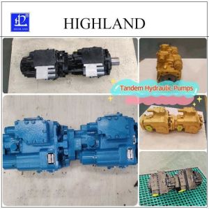Variable Displacement Tandem Hydraulic Pumps For Industrial Processes
