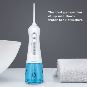 Water Flosser Cordless, Portable Teeth Cleaner With 3 Modes, Powerful Cleaning,