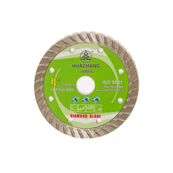 Cold Press 4.3inch '110×1.2/1.8×10×20mm Turbo Diamond Blade For General Purpose