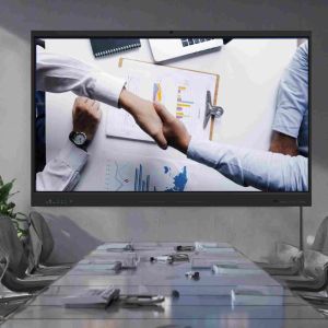 Wholesale Interactive Flat Panel Touch Screen Monitor Smart Board with Build in Camera and Microphone for Conference Meeting &amp; Teaching from china suppliers