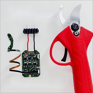Rigid Flex PCBA For Electric Pruner With LED Indicator Key Switch And Trigger