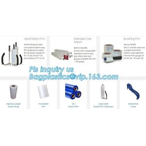 LLDPE Shrink Wrap Stretch Film Plastic Wrap - Industrial Strength Hand Stretch