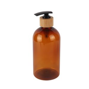 200ml 300ml 500ml 7oz 10oz 16oz Cosmetic Lotion Bottle Amber Rounded Shoulders
