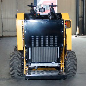 Yanmar Engine Diesel Closed System Skid Steer Loader Attachment Wheel Skid