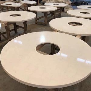 Wholesale CORDIAL High Scratch Resistance White Quartz Countertops For Kitchens from china suppliers