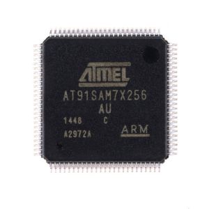 Wholesale AT91SAM7X256C-AU ARM Microcontrollers MCU LQFP-100 Microchip from china suppliers