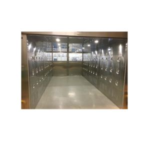 Automatic Induction Door Goods Air Shower Tunnel Three - Sided Customizable