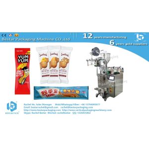 How to make the ice gel bag by Bestar liquid packaging machine with pump BSTV