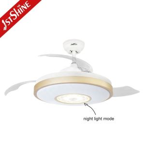 Invisible Design LED Ceiling Fan with Smart Night Light and DC Motor 3000K/4500K