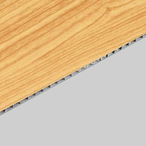Light Maple Aluminum Honeycomb Core Panel 4x8ft Acp Sheets Class A2 Fireproof