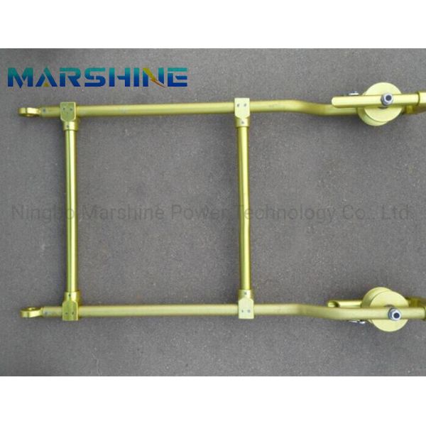 Hanging Rope Ladder Inspection Trolley For Power Construction