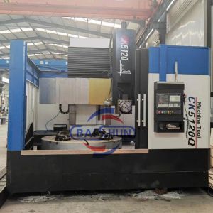 CK5123 Cnc Vertical Lathe Machine VTL Single Column Cnc Vertical Turning Turret