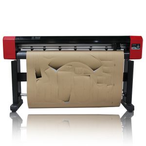 Single Color Cutting Plotter Machine , Automatic Control Printing Plotter