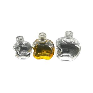 Screw Seal Refillable Glass Perfume Bottle Screen Printing Surface Handling