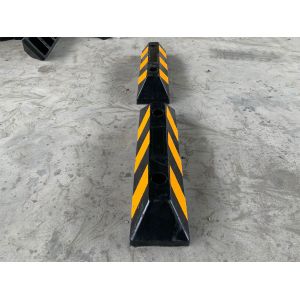 165*10cm Rubber Wheel Stopper with More than 3 Years Life and 1.5-4.5KGS Weight