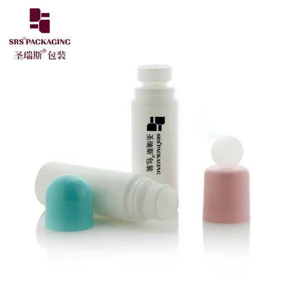 90ml Round PP PCR Recycle Eco Friendly Empty Customization Deodorant gel Bottle