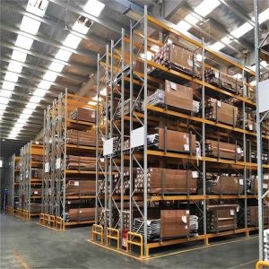 Steel Double Deep Pallet Stacking System For Heavy Duty Pallet Organization