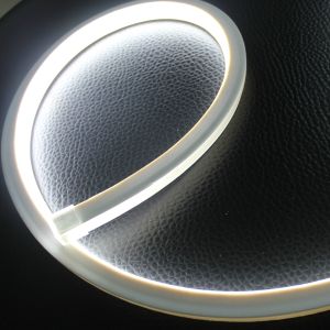 Indoor and outdoor ultra thin square rope flexible strip light led neon flex top