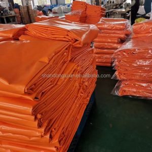 Truck Lorry Waterproof Tarpaulin Roll Heavy Duty PVC Clear Material with Woven