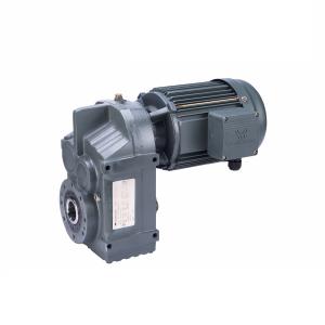 Wholesale Wanshsin F Series Helical Gear Reducer Ac Electric Bevel Gear Motor For Conveyor from china suppliers