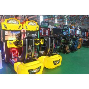 Easy Operated Race Car Arcade Game Machine L1400 * 2100 * H2400mm