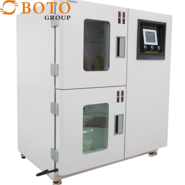 Quality Environmental Test Chambers Two Box-Type Hot And Cold Impact Chamber GB/T2423.1.2-2001 GJB/Z34-5.1.6 for sale